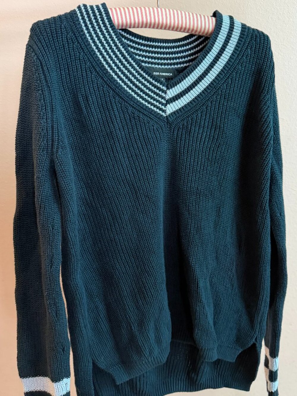 525 America 100% Cotton College Sweater
